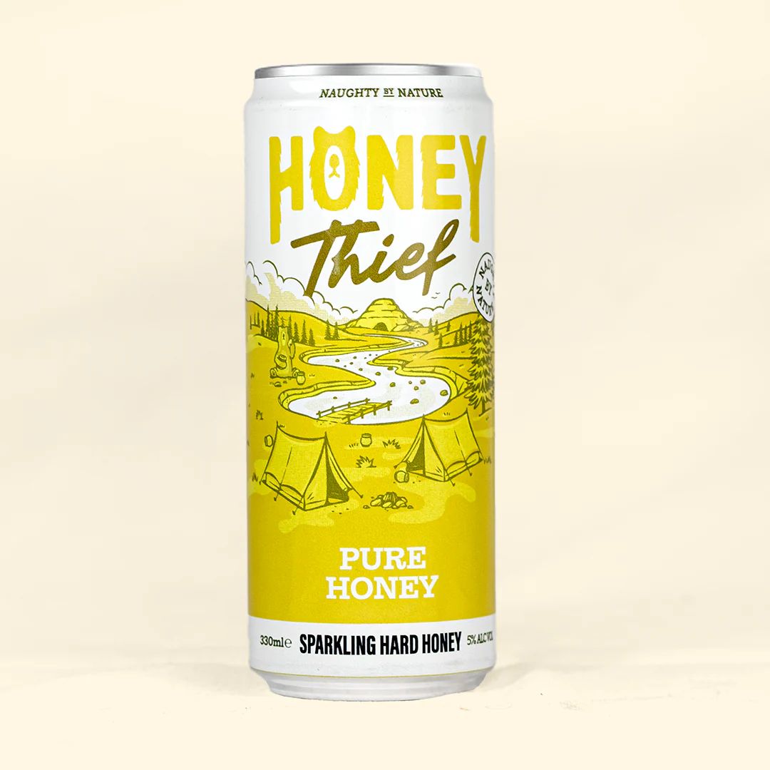 Honey Thief Sparkling Hard Honey: Pure Honey CAN Honey Thief Sparkling Hard Honey: Pure Honey CAN
