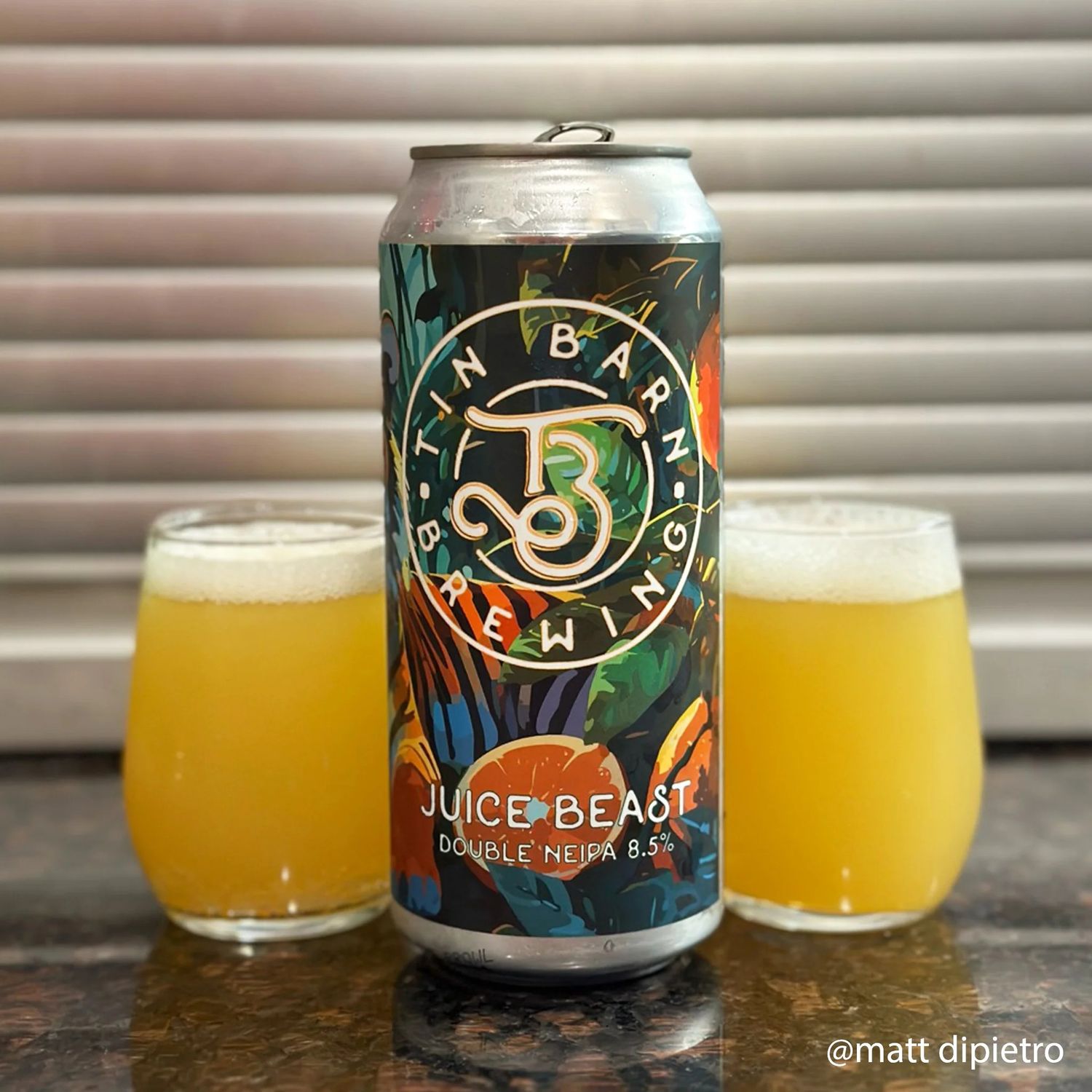 Tin Barn Juice Beast NE DIPA Tin Barn Juice Beast NE DIPA