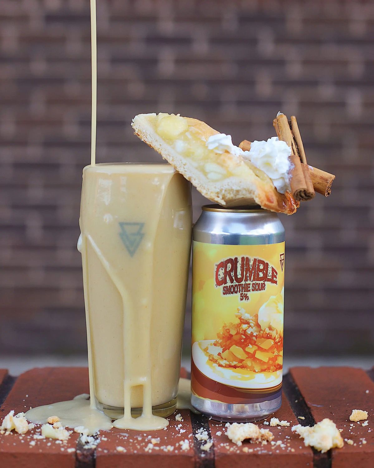 Azvex x Elmeleven // CRUMBLE Ice Cream Smoothie Sour