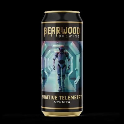 Bearwood Fugitive Telemetry New England Pale Ale Bearwood Fugitive Telemetry New England Pale Ale