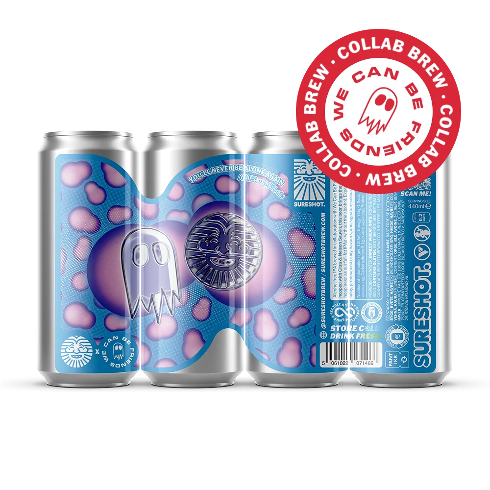 Sureshot You'll Never Be Alone Again AF IPA