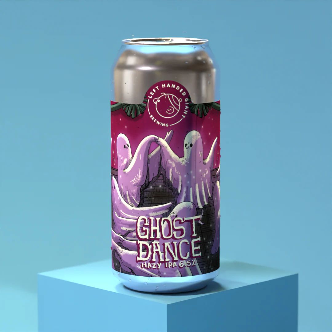 Left Handed Giant Ghost Dance Hazy IPA Left Handed Giant Ghost Dance Hazy IPA