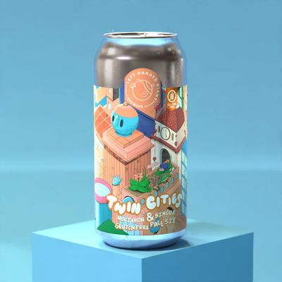 Left Handed Giant Twin Cities: Nectaron & Simcoe GF Pale Ale Left Handed Giant Twin Cities: Nectaron & Simcoe GF Pale Ale