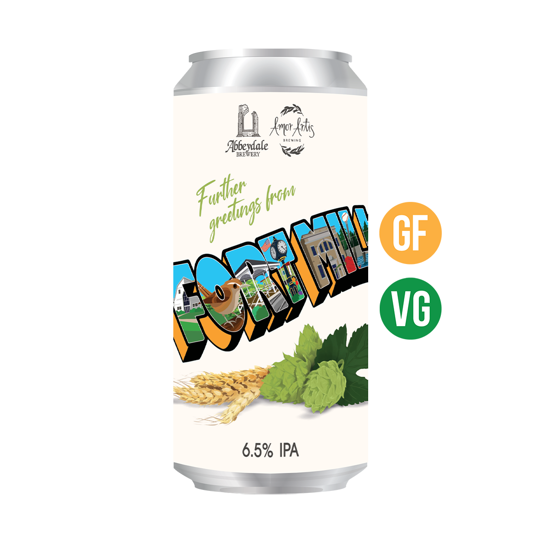 Abbeydale x Amor Artis // Fort Mill GF IPA Abbeydale x Amor Artis // Fort Mill GF IPA