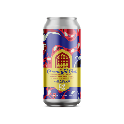Vault City x Long Live Beerworks // Overnight Oats V3 Sour Vault City x Long Live Beerworks // Overnight Oats V3 Sour