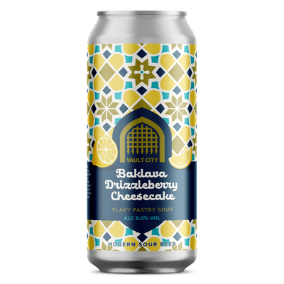 Vault City Baklava Drizzleberry Cheesecake Sour