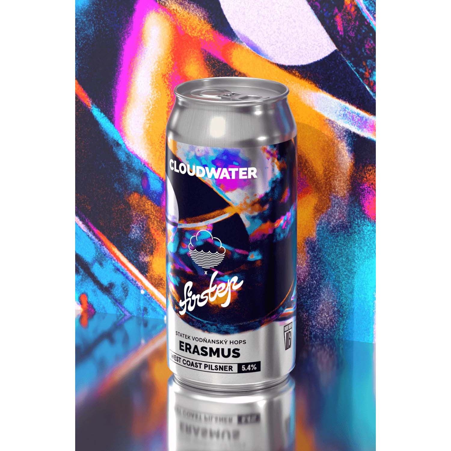 Cloudwater Erasmus x Firstep West Coast Pilsner