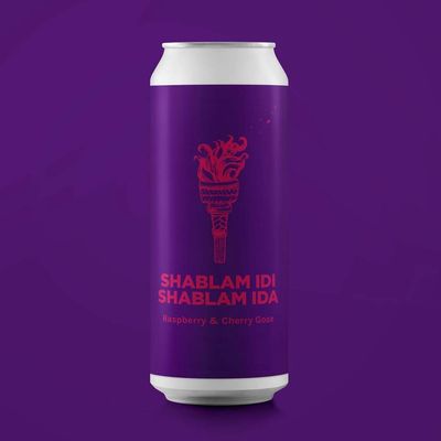 Pomona Island Shablam Idi Shablam Ida Raspberry &amp; Cherry Gose