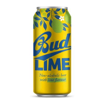 Budweiser Budvar Bud Lime Alcohol Free Beer