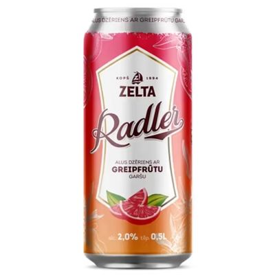 Aldaris Zelta Grapefruit Radler Aldaris Zelta Grapefruit Radler