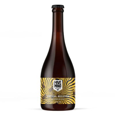 Hive Mind Hoptical Beelusion DDH Sparkling Mead Hive Mind Hoptical Beelusion DDH Sparkling Mead