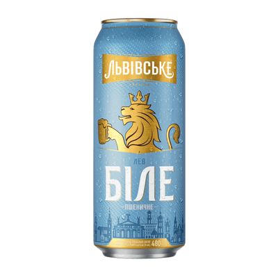 Lvivske Lev Bile Pshenychne Wheat Beer Lvivske Lev Bile Pshenychne Wheat Beer