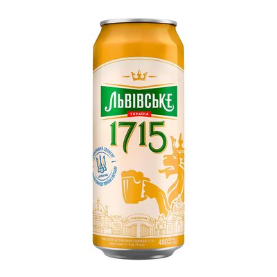 Lvivske 1715 CAN Lager Lvivske 1715 CAN Lager