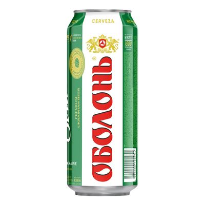 Ukrainian Obolon Light (SVITLE) Beer