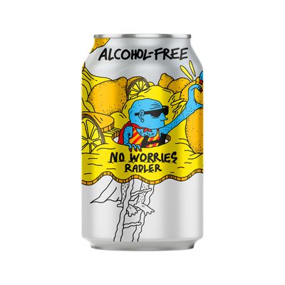 Lervig No Worries Radler Alcohol Free Lemon Radler Lervig No Worries Radler Alcohol Free Lemon Radler