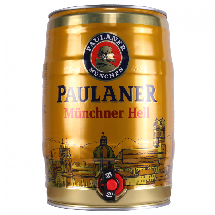 Paulaner Munchner Hell Mini Keg Lager Paulaner Munchner Hell Mini Keg Lager