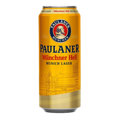 Paulaner Münchner Hell Lager Can