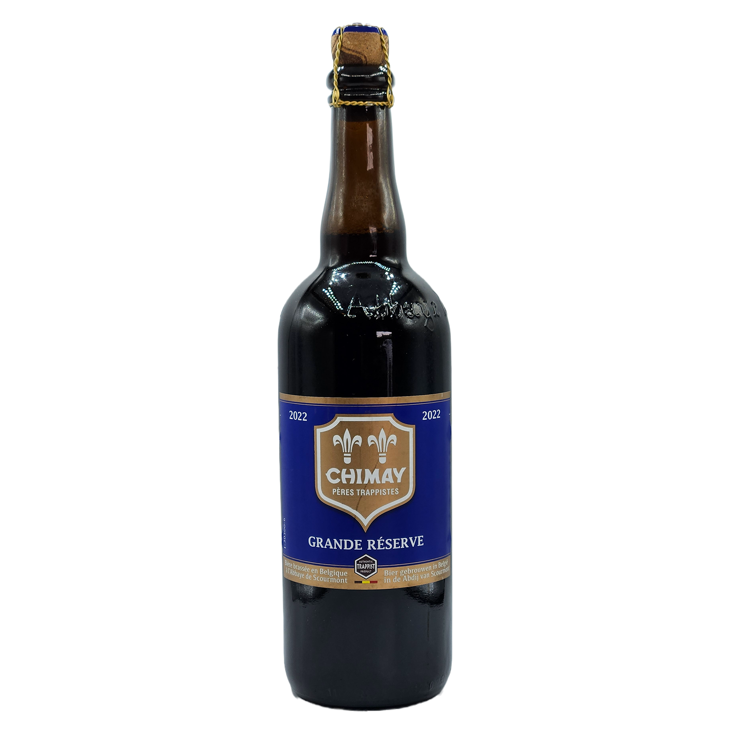 Chimay Grande Réserve (Blue) Dark Ale LARGE 750ml Chimay Grande Réserve (Blue) Dark Ale LARGE 750ml