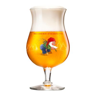 Chouffe Half Pint Beer Glass Chouffe Half Pint Beer Glass