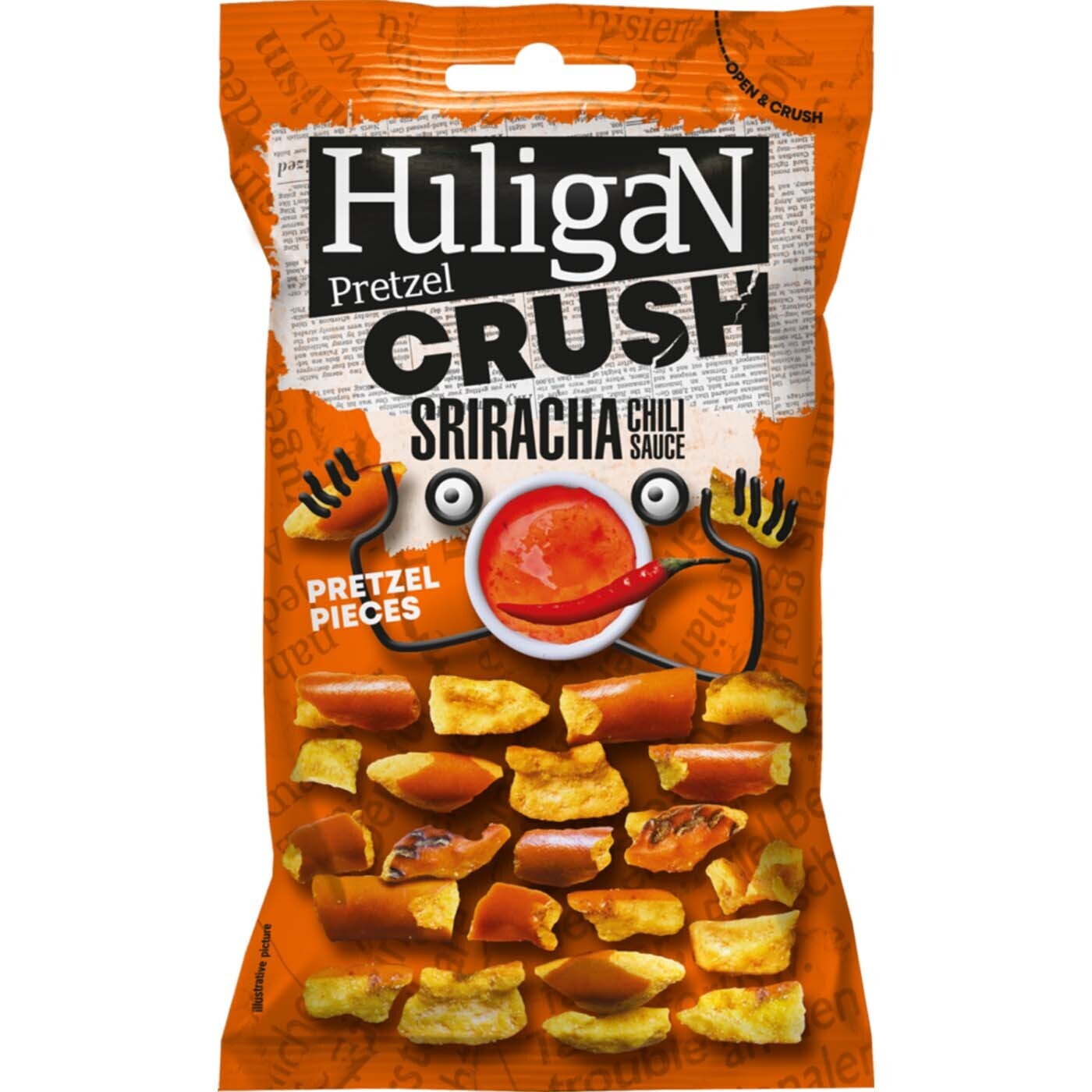 Huligan Pretzel Crush Sriracha Sauce Huligan Pretzel Crush Sriracha Sauce