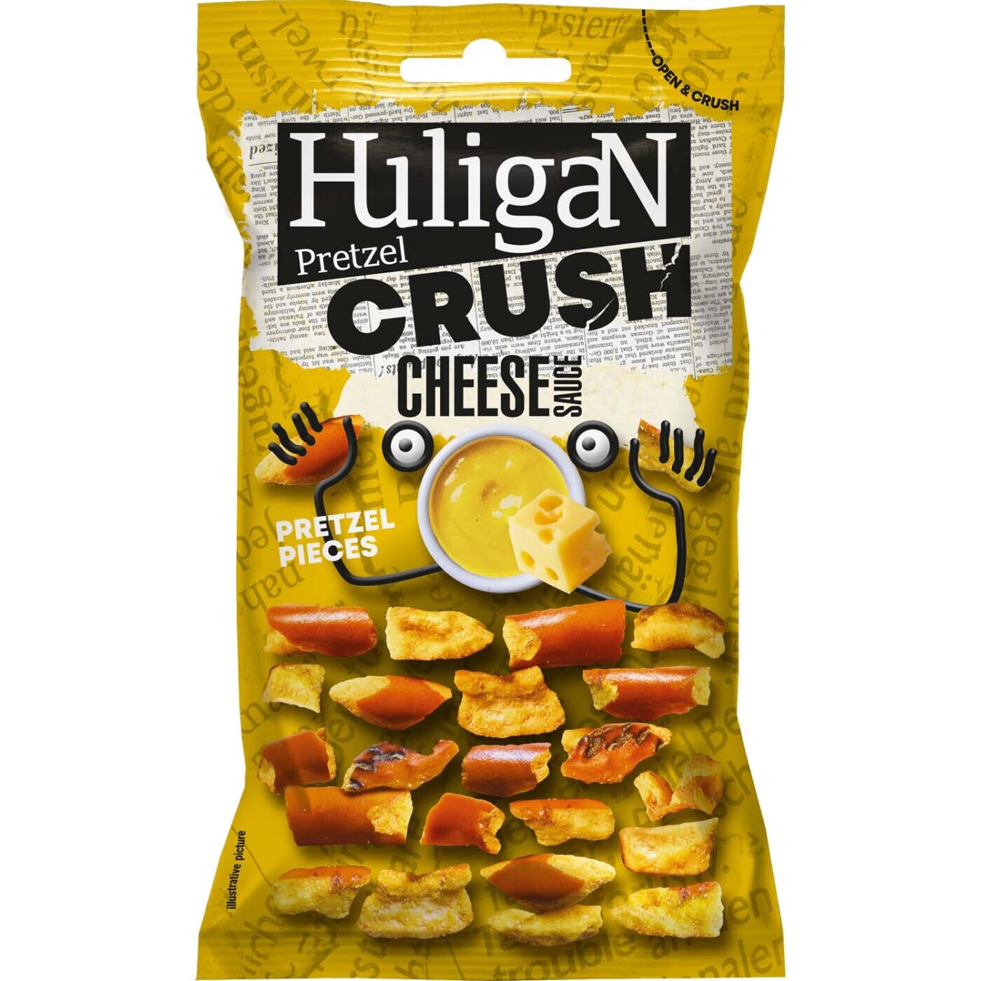 Huligan Pretzel Crush Cheese Fondue Sauce Huligan Pretzel Crush Cheese Fondue Sauce
