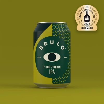 Brulo Non-Alcoholic 7 Grain 7 Hop DDH IPA