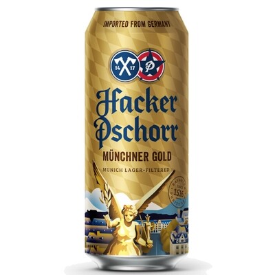 Hacker Pschorr CAN Munchner Gold Lager Hacker Pschorr CAN Munchner Gold Lager