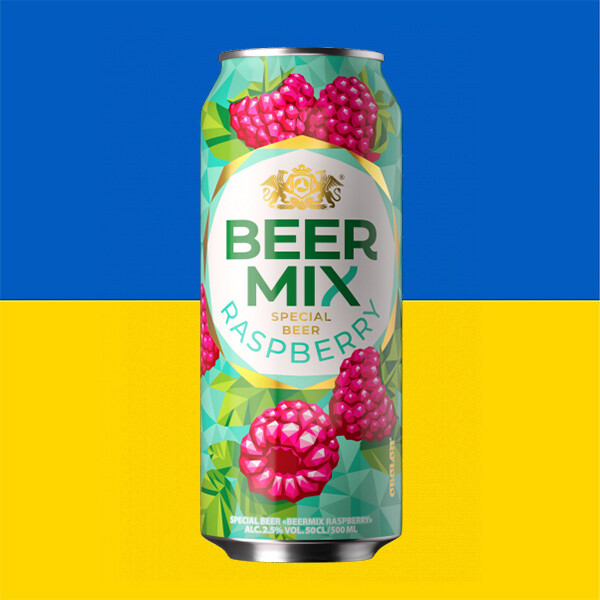 Obolon Beer Mix Raspberry Radler