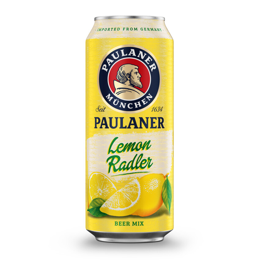 Paulaner Lemon Radler Can