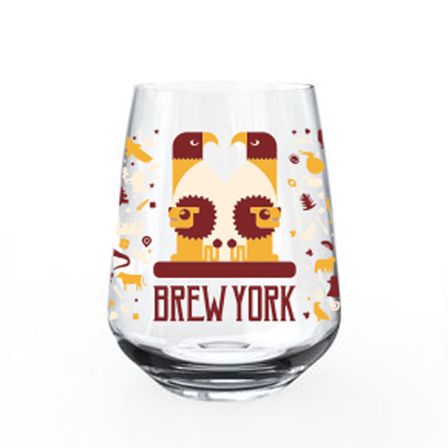 Brew York Mencia Two Thirds Glass Brew York Mencia Two Thirds Glass