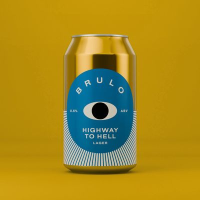 Brulo Highway To Hell Non Alcoholic Lager