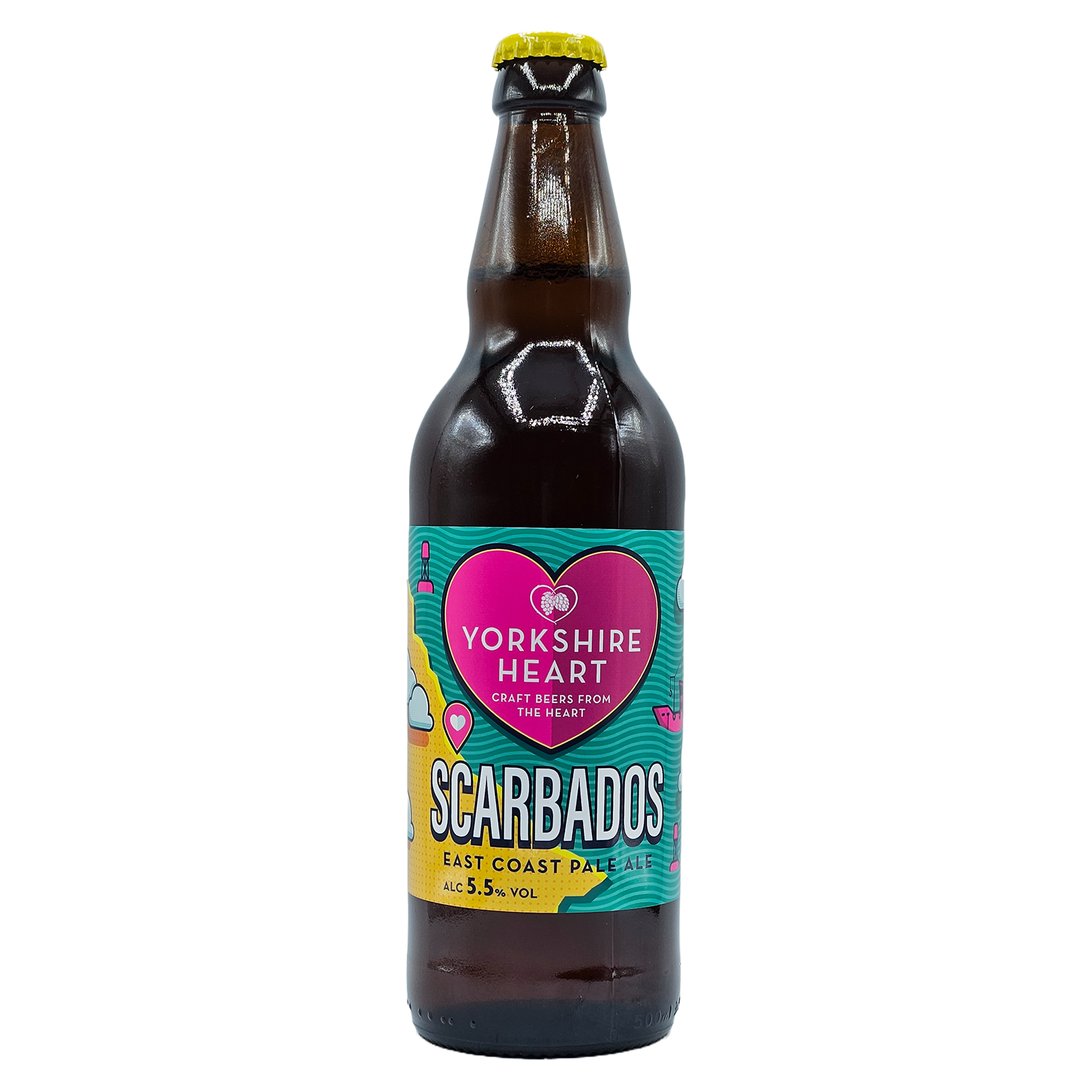 Yorkshire Heart Scarbados East Coast Pale Ale Yorkshire Heart Scarbados East Coast Pale Ale
