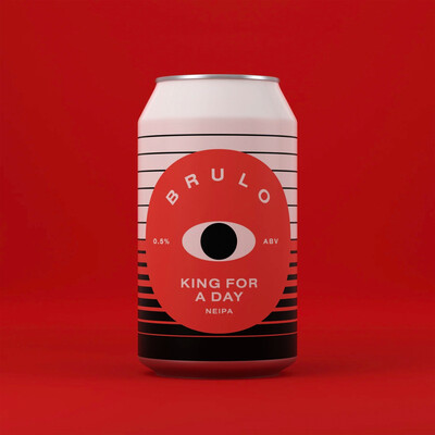 Brulo King For A Day Non Alcoholic NE IPA Brulo King For A Day Non Alcoholic NE IPA