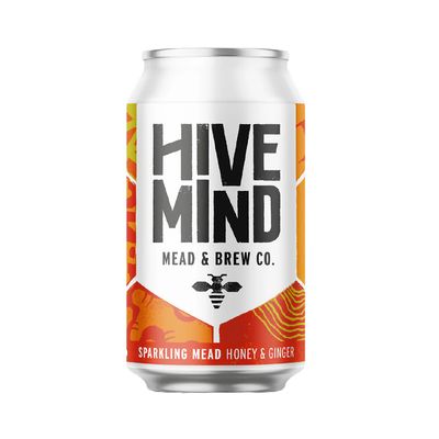 Hive Mind Honey &amp; Ginger Sparkling Mead