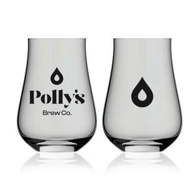 Polly's Brew Lawrence Two Thirds Glass Polly's Brew Lawrence Two Thirds Glass