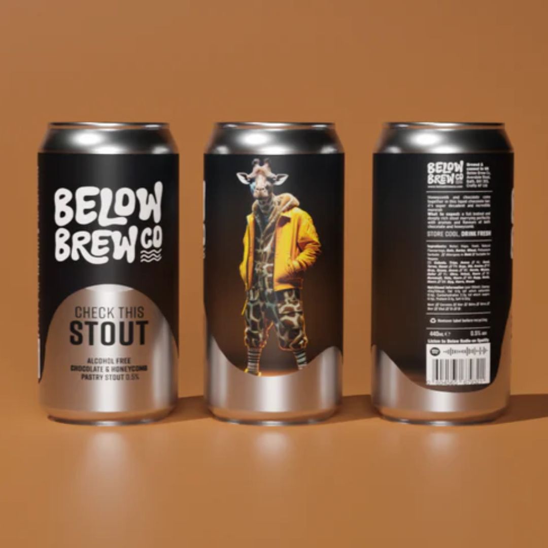Below Brew Co Check This Stout Alcohol Free Stout Below Brew Co Check This Stout Alcohol Free Stout