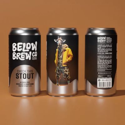 Below Brew Co Check This Stout Alcohol Free Stout Below Brew Co Check This Stout Alcohol Free Stout