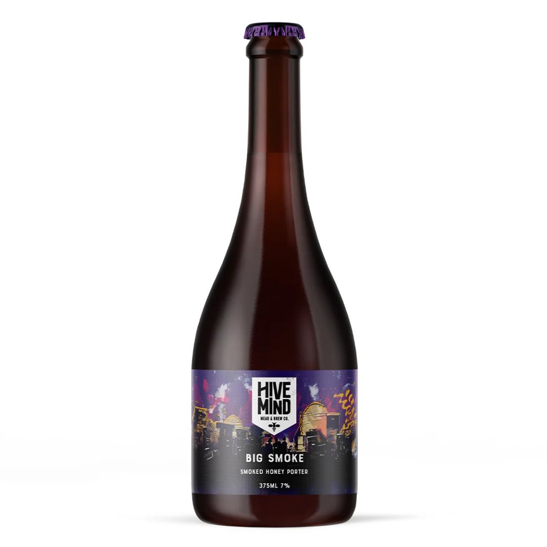 Hive Mind Big Smoke Smoked Honey Porter Hive Mind Big Smoke Smoked Honey Porter