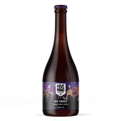Hive Mind Big Smoke Smoked Honey Porter Hive Mind Big Smoke Smoked Honey Porter