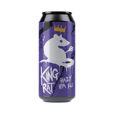 Rat Brewery King Rat Hazy IPA Rat Brewery King Rat Hazy IPA