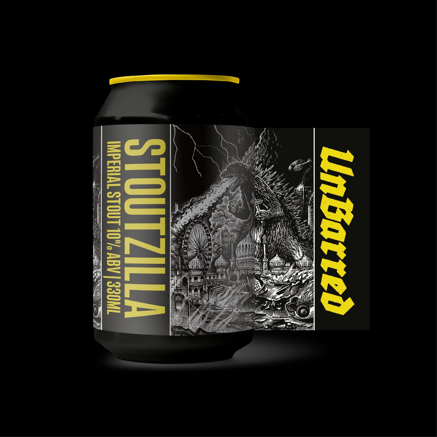 UnBarred Stoutzilla Imperial Stout UnBarred Stoutzilla Imperial Stout