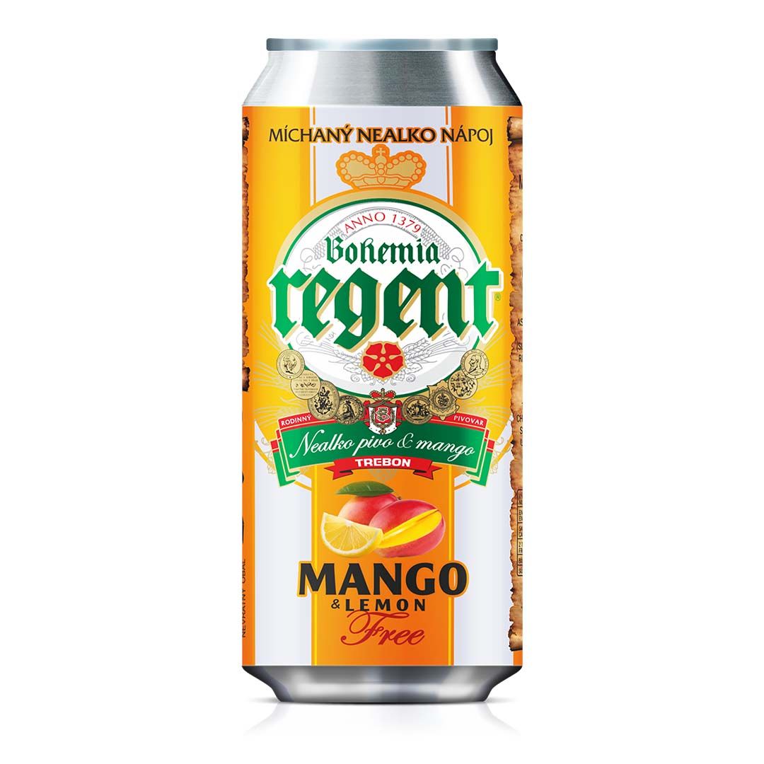 Bohemia Regent Mango Alcohol Free Lager CAN Bohemia Regent Mango Alcohol Free Lager CAN