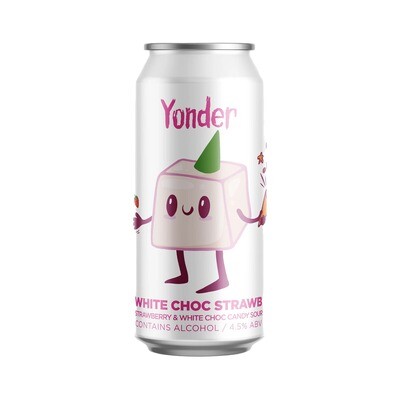Yonder White Choc Strawb Candy Sour
