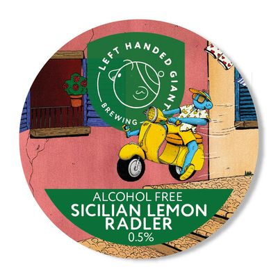 Left Handed Giant Alcohol Free Sicilian Lemon Radler