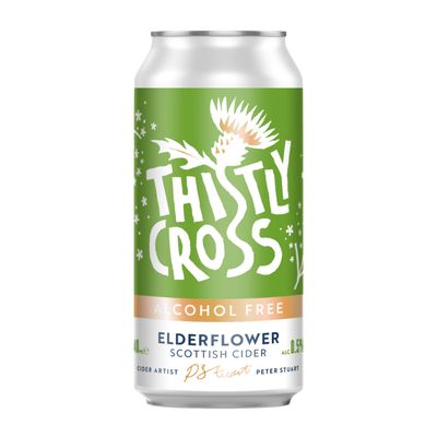 Thistly Cross Alcohol Free Elderflower Cider