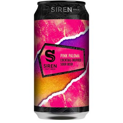Siren Pink Paloma Sour Beer Siren Pink Paloma Sour Beer