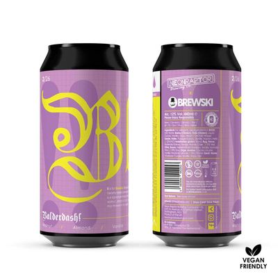 Neon Raptor x Brewski Balderdash Imperial Stout