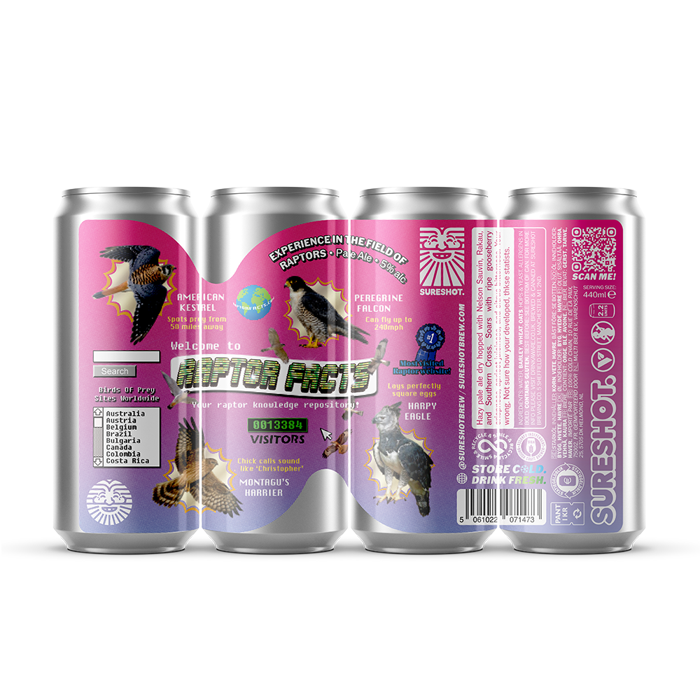 Sureshot Experience In The Field Of Raptors Pale Ale