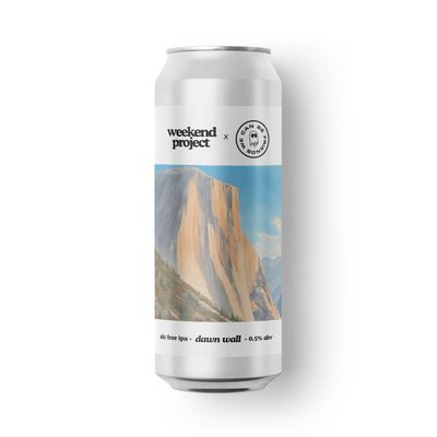 Weekend Project x We Can Be Friends Dawn Wall Alcohol Free IPA