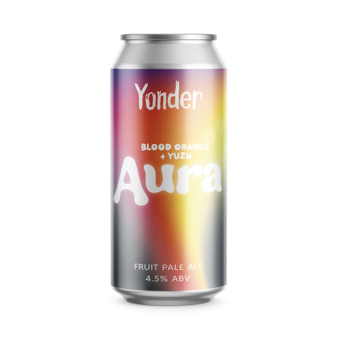 Yonder Aura Blood Orange &amp; Yuzu Fruit Pale Ale